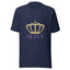 CROWN QUEEN with Gold Logo Unisex T-Shirt - Kima Kreates