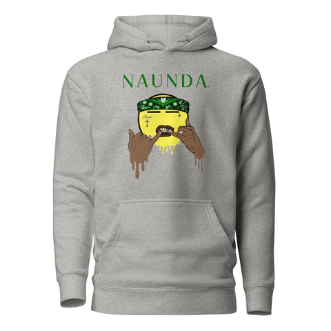 CULTURE with Green Logo Premium Unisex Hoodie - Kima Kreates