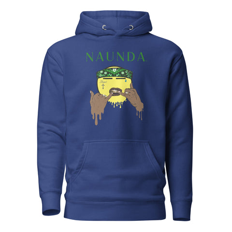 CULTURE with Green Logo Premium Unisex Hoodie - Kima Kreates