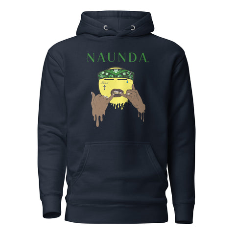 CULTURE with Green Logo Premium Unisex Hoodie - Kima Kreates