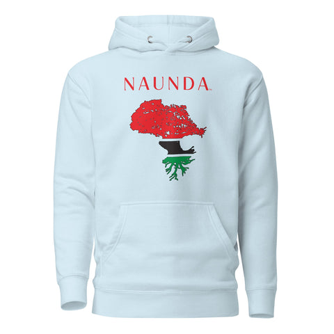 EDEN ART with Red Logo Premium Unisex Hoodie - Kima Kreates