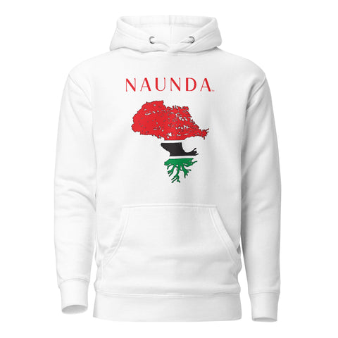 EDEN ART with Red Logo Premium Unisex Hoodie - Kima Kreates
