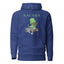 EIGHTIES BABY with Green Logo Premium Unisex Hoodie - Kima Kreates