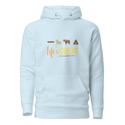 EMOJI with Yellow Logo Premium Unisex Hoodie - Kima Kreates