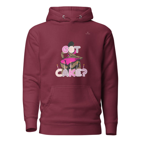 GOT CAKE with Peach Logo Premium Unisex Hoodie - Kima Kreates