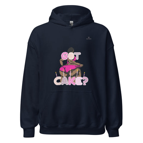 GOT CAKE with Peach Logo Unisex Hoodie - Kima Kreates