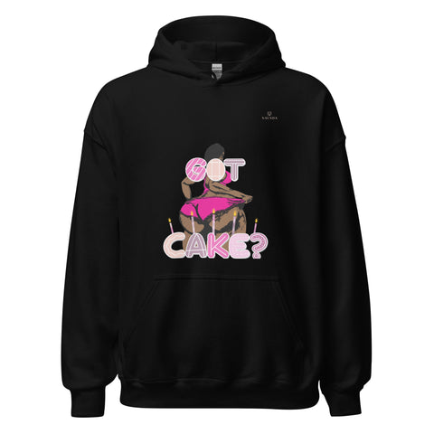 GOT CAKE with Peach Logo Unisex Hoodie - Kima Kreates