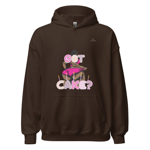 GOT CAKE with Peach Logo Unisex Hoodie - Kima Kreates