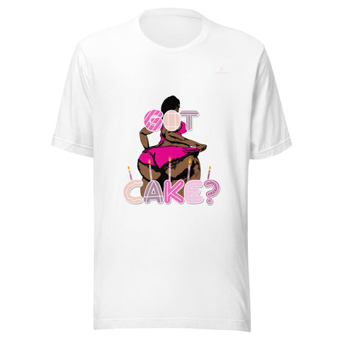 GOT CAKE with Peach Logo Unisex T-Shirt - Kima Kreates