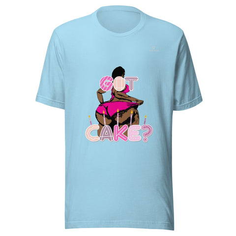 GOT CAKE with Peach Logo Unisex T-Shirt - Kima Kreates