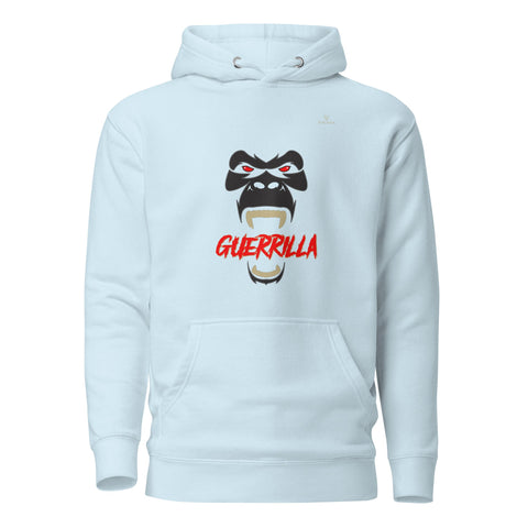 GUERRILLA with Gold Logo Premium Unisex Hoodie - Kima Kreates