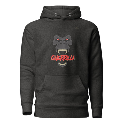 GUERRILLA with Gold Logo Premium Unisex Hoodie - Kima Kreates