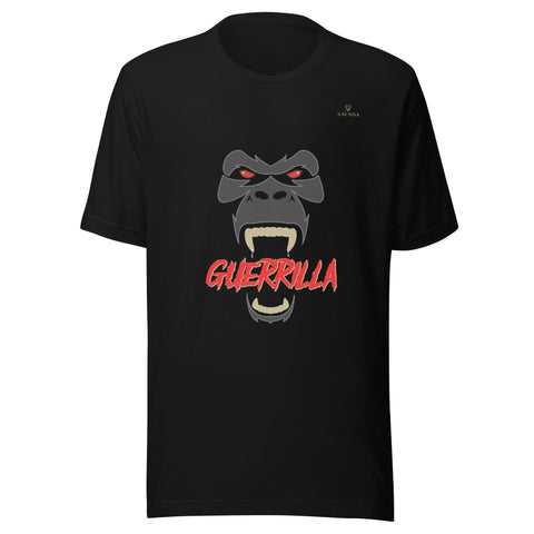 GUERRILLA with Gold Logo Unisex T-Shirt - Kima Kreates