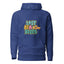 LAST OF A DYING BREED with Sky Blue Logo Premium Unisex Hoodie - Kima Kreates