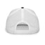 Naunda Art 5 Panel Trucker Cap (White) - Kima Kreates