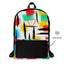 Naunda Art Abstract Backpack - Kima Kreates