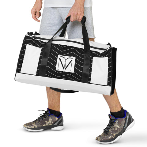 Naunda Art Designer Black Duffle Bag - Kima Kreates