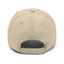 Naunda Art Distressed Dad Hat (White) - Kima Kreates