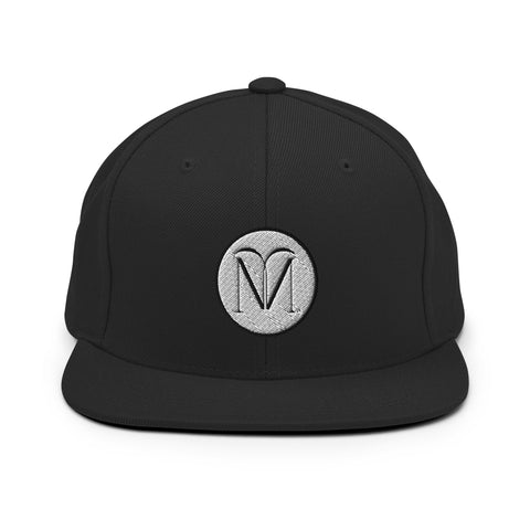 Naunda Art Patch Classic Snapback Hat (Black) - Kima Kreates
