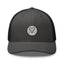 Naunda Art Patch Retro Trucker Cap (Black) - Kima Kreates