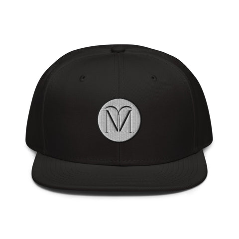 Naunda Art Patch Snapback Hat (Black) - Kima Kreates