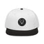 Naunda Art Patch Snapback Hat (White) - Kima Kreates