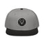 Naunda Art Patch Snapback Hat (White) - Kima Kreates