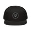 Naunda Art Patch Snapback Hat (White) - Kima Kreates
