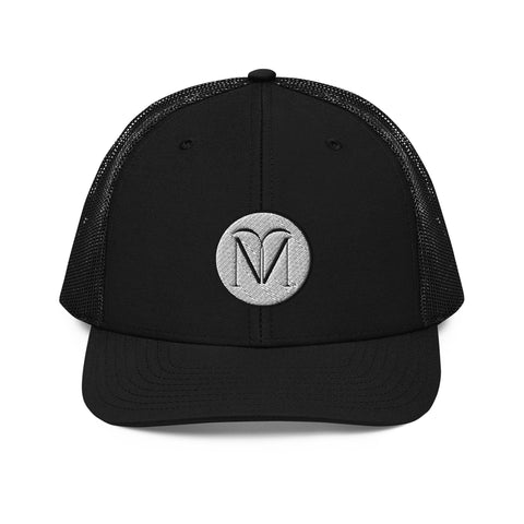 Naunda Art Patch Snapback Trucker Cap (Black) - Kima Kreates