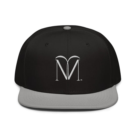 Naunda Art Snapback Hat (White) - Kima Kreates