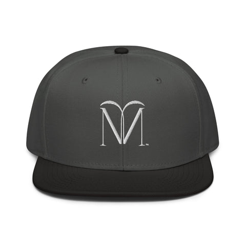 Naunda Art Snapback Hat (White) - Kima Kreates