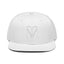 Naunda Art Snapback Hat (White) - Kima Kreates