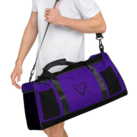 Naunda Art Violet Duffle Bag - Kima Kreates