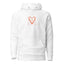 Naunda Art with Orange Logo Premium Unisex Hoodie - Kima Kreates