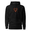 Naunda Art with Orange Logo Premium Unisex Hoodie - Kima Kreates