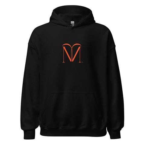 Naunda Art with Orange Logo Unisex Hoodie - Kima Kreates