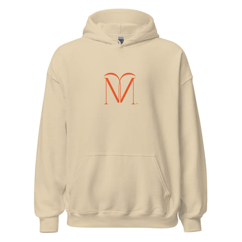 Naunda Art with Orange Logo Unisex Hoodie - Kima Kreates