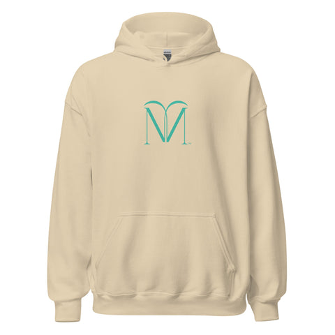 Naunda Art with Turquoise Logo Unisex Hoodie - Kima Kreates
