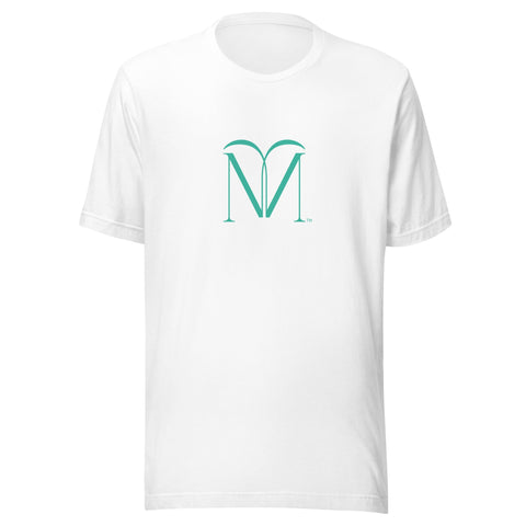 Naunda Art with Turquoise Logo Unisex T-Shirt - Kima Kreates