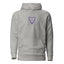 Naunda Art with Violet Logo Premium Unisex Hoodie - Kima Kreates