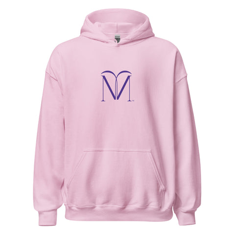 Naunda Art with Violet Logo Unisex Hoodie - Kima Kreates