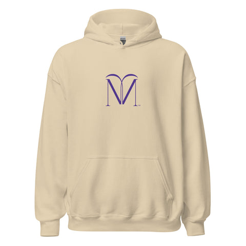 Naunda Art with Violet Logo Unisex Hoodie - Kima Kreates