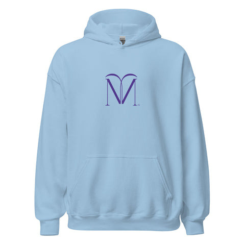 Naunda Art with Violet Logo Unisex Hoodie - Kima Kreates