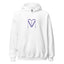 Naunda Art with Violet Logo Unisex Hoodie - Kima Kreates