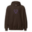 Naunda Art with Violet Logo Unisex Hoodie - Kima Kreates