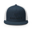 Naunda Complete 5 Panel Trucker Cap (Black) - Kima Kreates