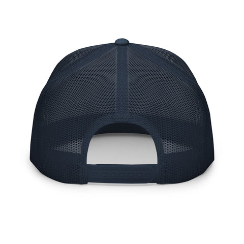 Naunda Complete 5 Panel Trucker Cap (Black) - Kima Kreates