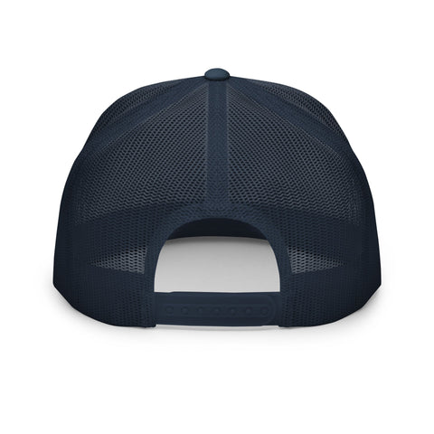 Naunda Complete 5 Panel Trucker Cap (White) - Kima Kreates