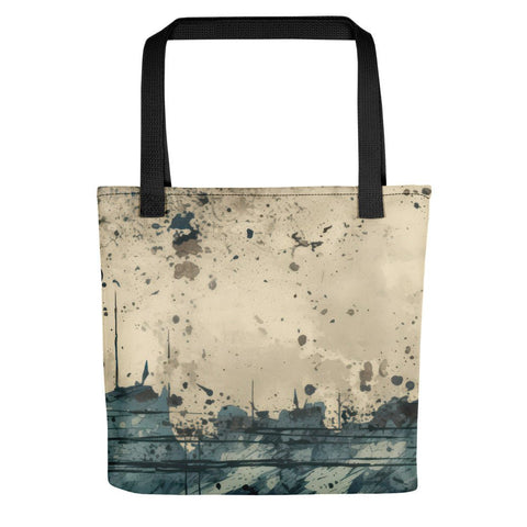 Naunda Complete Aged Paper Tote Bag - Kima Kreates