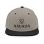 Naunda Complete Classic Snapback Hat (Black) - Kima Kreates